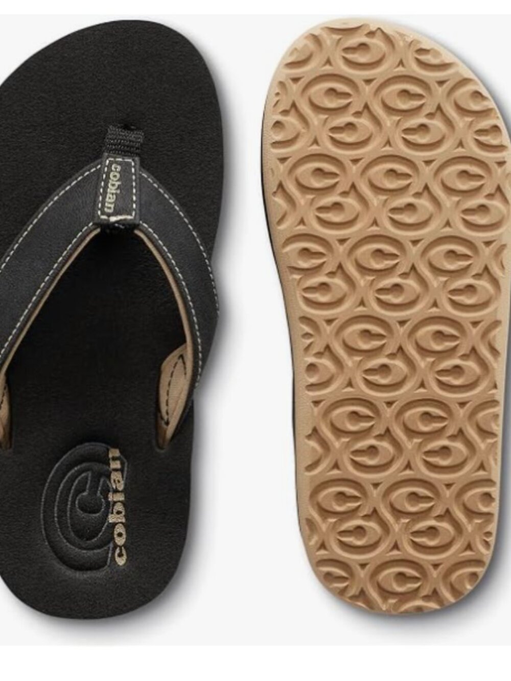 MSRP $30 | Cobian Floater 2 Jr Flip Flops Black Size 6/7 - NWT